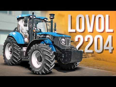 Видео: LOVOL 2204 | Обзор нового трактора