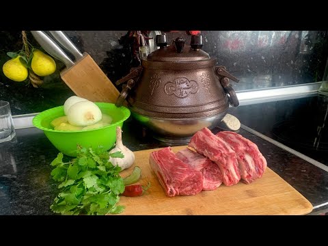 Видео: Говяжьи ребра в Афганском казане