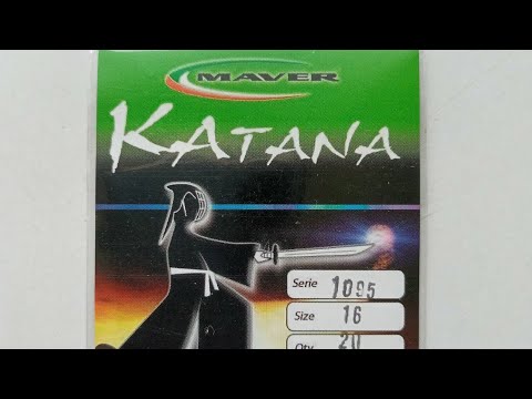 Видео: обзор крючков MAVER KATANA.