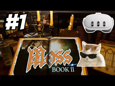 Видео: Продолжение мышиной истории! №1 | Moss: Book 2 VR | Quest 3