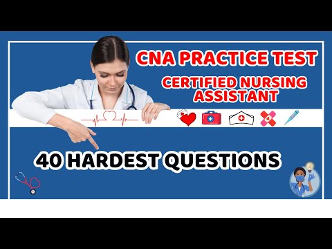 Видео: Практический тест CNA 2025 года: 40 самых сложных вопросов. Сертифицированный помощник медсестры