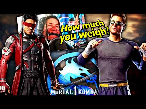 Видео: Trash Talker пытается меня запугать в Mortal Kombat 1