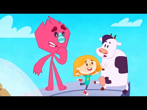 Видео: Катя и Эф. Куда-угодно-дверь - Сборник 1 (1-10 серии) - Развивающий мультфильм для детей