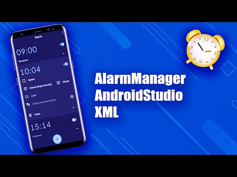 Видео: AlarmManager в Android | XML | Android Studio & Kotlin