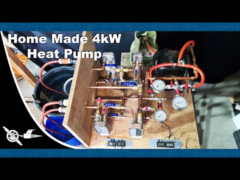 Видео: Тепловой насос мощностью 4 кВт