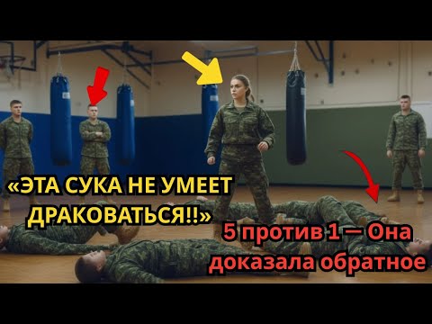 Видео: Ее называли «новичком», пока она не победила сразу пятерых офицеров и не одержала победу.