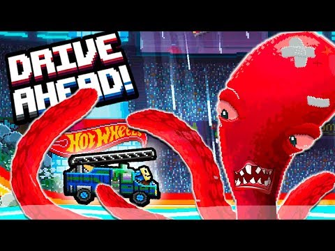 Видео: Drive Ahead АТАКА ГИГАНТСКОГО ОСЬМИНОГА! Битва с БОССОМ за НОВУЮ ТАЧКУ ХОТ ВИЛС