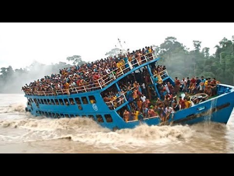 Видео: Через Секунду Их не Станет! Эти Случаи С Кораблями и Лодками Вы Запомните На Всю Жизнь