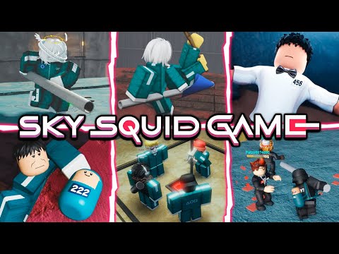 Видео: «Игра в небесного кальмара» в разных играх Roblox
