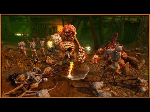 Видео: Hordes of Hunger (Demo) #2 Оказывается, первую локацию можно пройти!