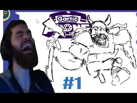 Видео: Зарубежные стримеры реагируют на мои рисунки, Хайлайты со стрима #1 ➤ Gartic phone