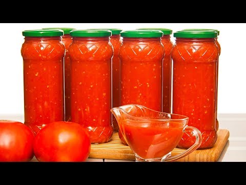 Видео: 🍅 Заготовка томата на зиму, рецепт без уксуса и стерилизации!
