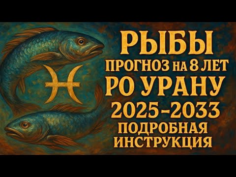 Видео: ⚡ Уран взламывает привычное. Что ждёт Рыб до 2033?