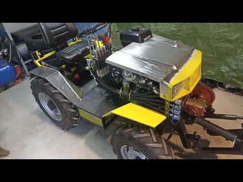 Видео: самодельный МТ 4×4