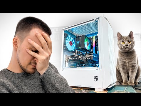 Видео: Кот разбил ПК клиента! Что с ним стало? 🤬