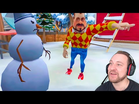 Видео: ПРИВЕТ СОСЕД И НОВЫЙ ГОД Прохождение игры Dark Riddle 2 новый год