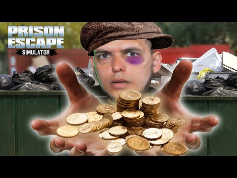 Видео: Я БОМЖ! ПРОИГРАЛ ВСЕ ДЕНЬГИ! (Prison Escape Simulator Dig Out) #4