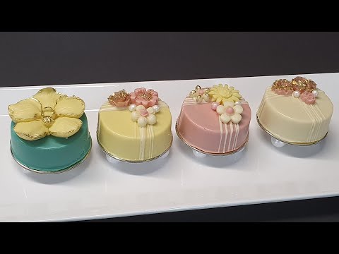 Видео: Узнайте, как приготовить шоколадный мини-торт на день рождения или свадьбу