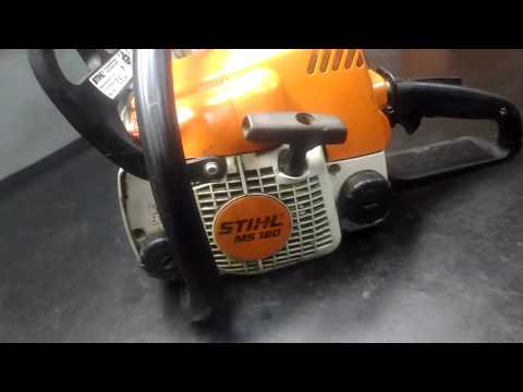 Видео: Stihl MS-180 ремонт.