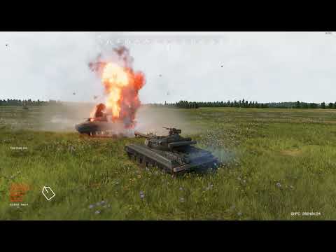 Видео: Gunner Heat PC тест Т-64А об.81 г и M1 Abrams