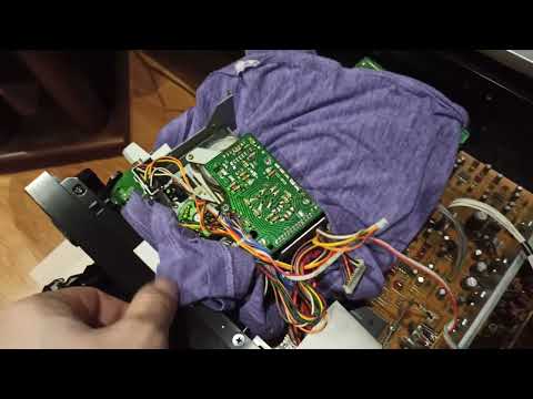 Видео: Kenwood KX-9010 замена пасиков