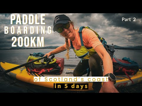 Видео: Звуки Юры | 200 км одиночного сапбординга по западному побережью Шотландии — Часть 2