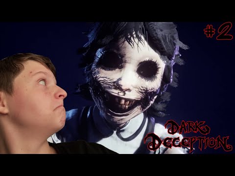 Видео: СУМАШЕДШАЯ АГАТА ПЫТАЕТСЯ МЕНЯ УБИТЬ!!! | Dark Deception | Прохождение №2