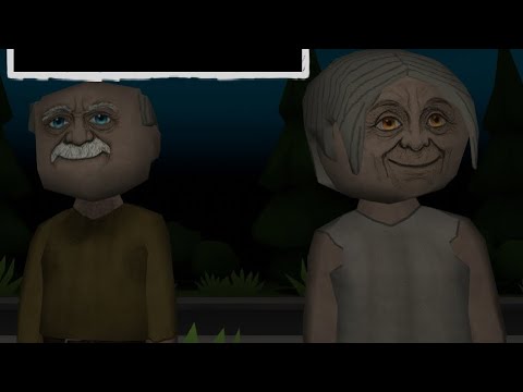 Видео: Проходження The road home granny escape через кришу гаража за Стіва