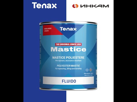 Видео: Tenax Fluido полиэфирный жидкий клей - Как склеить каменную плитку?