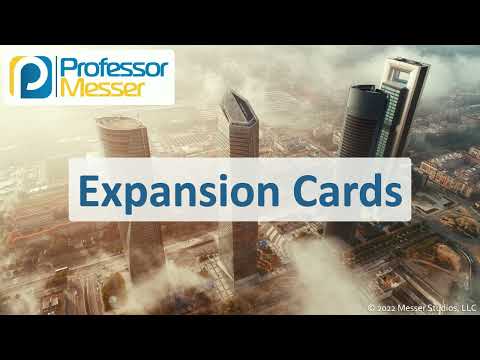 Видео: Платы расширения - CompTIA A+ 220-1101 - 3.4