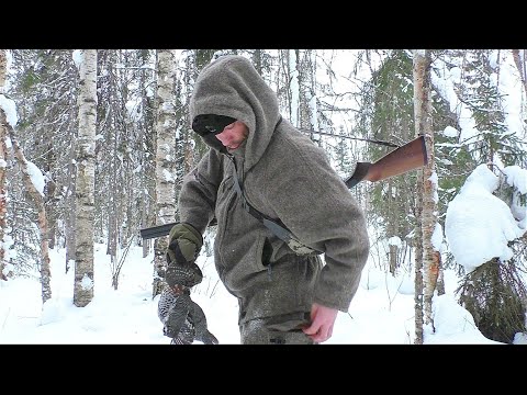 Видео: ОХОТА С РУЖЬЁМ ПОСЛЕ СИЛЬНЫХ МОРОЗОВ / ИДУ ПО СЛЕДАМ ЗАЙЦА НА ЛЫЖАХ / ВСЯ ЖИВНОСТЬ ДНЁМ СПИТ.