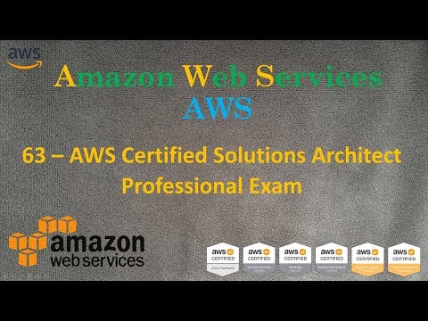 Видео: AWS - Экзамен AWS Certified Solutions Architect Professional