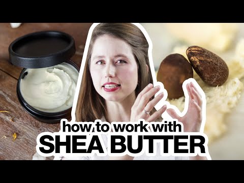 Видео: Что можно приготовить с маслом ши? // Предотвращаем зернистость // 10 идей, как сделать что-то св...