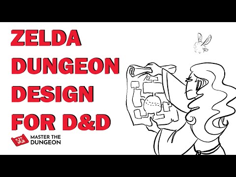 Видео: Разработка подземелья по мотивам Legend of Zelda для D&D