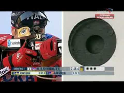 Видео: биатлон кубок мира 2008-2009 5 этап Рупольдинг спринт мужчины