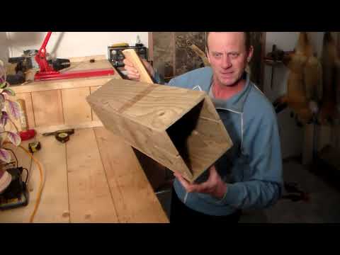 Видео: Изготовление ящика для ловли куницы! Канада