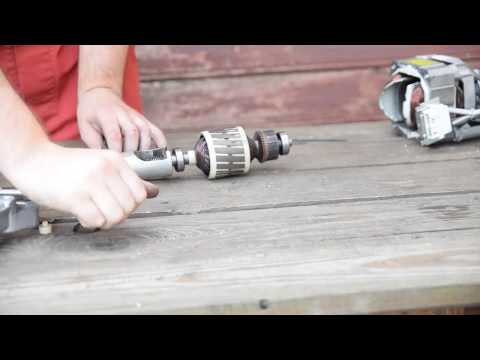 Видео: Подключение и ремонт двигателя от стиральной машины