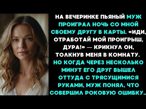 Видео: Раз ты моя жена, значит, если я захочу, ты будешь спать с моими друзьями! — заявляет муж...