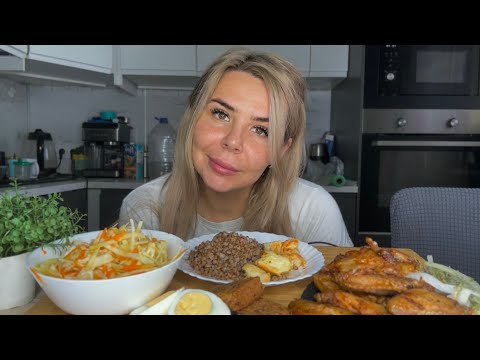 Видео: МУКБАНГ крылышки 🍗