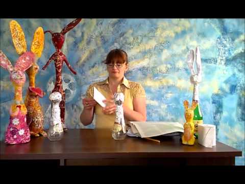 Видео: уроки папье-маше Татьяны Молодой - урок № 1