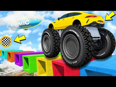 Видео: КАК ДАЛЕКО ЧИТ МОНСТР ТРАК СМОЖЕТ ПРОЕХАТЬ ПО СЛОМАННОЙ ДОРОГЕ В GTA 5? ОБЗОР МОДА В GTA 5!