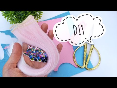 Видео: Бантики с локонами, бантики из кожи, бантики с волосами.