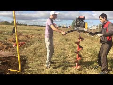 Видео: Мотобур