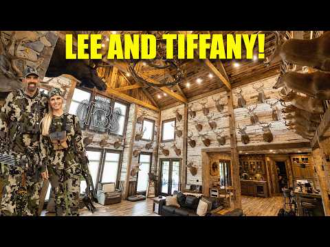 Видео: Особняк в Айове, полный гигантских белохвостых оленей! Ли и Тиффани Лакоски