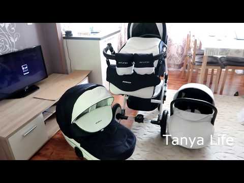 Видео: RIKO BRANO ECCO 3 IN1, ОБЗОР НАШЕЙ КОЛЯСКИ!
