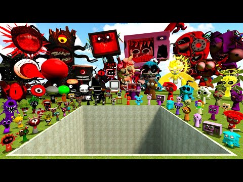 Видео: 💥 БОЛЬШАЯ ДЫРА ОРИГИНАЛЬНЫЙ SPRUNKI против SPRUNKI OC ЭВОЛЮЦИЯ СПАРТАНСКИЙ УДАР в Gmod