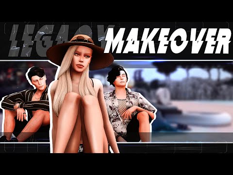 Видео: МЕЙКОВЕР династии ◖Ответы на вопросы◗  TS4 Makeover