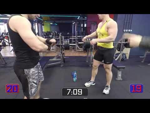 Видео: Жимовая ЗАРУБА 140 кг на 50 раз! Кто быстрее? (полная версия)