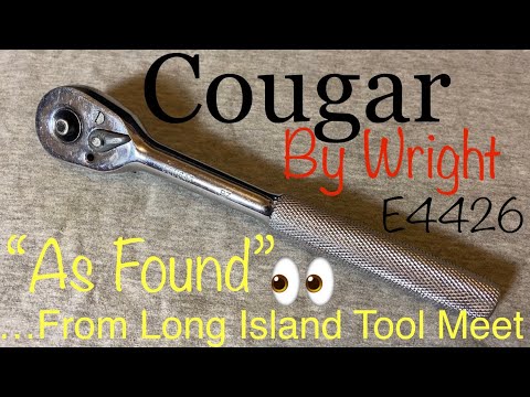 Видео: Cougar (Wright) E4426 Трещотка разборная, привод 1/2 дюйма