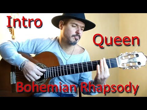 Видео: Как играть на гитаре Богемную Рапсодию 1/6 - Bohemian Rhapsody: Intro  - Серж Гриценко